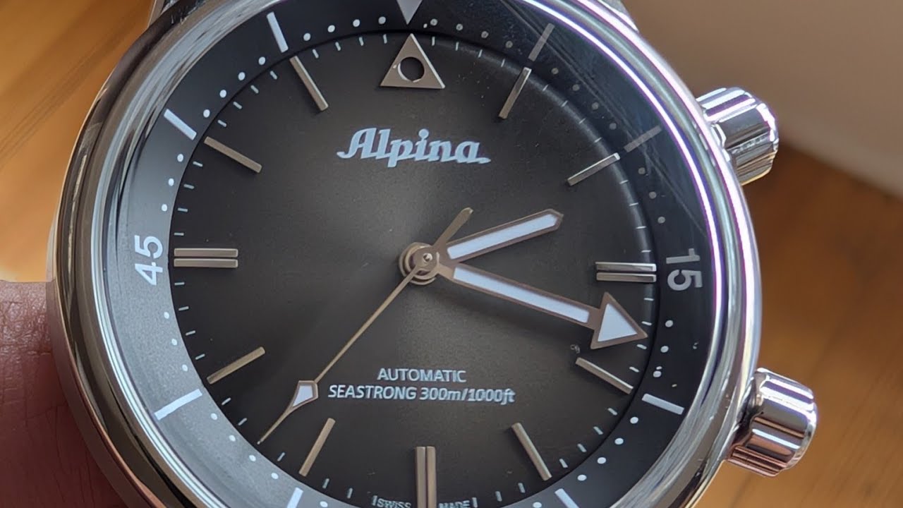 Alpina Seastrong 300m Diver, AL520GR4H6. How well do you know Alpina?