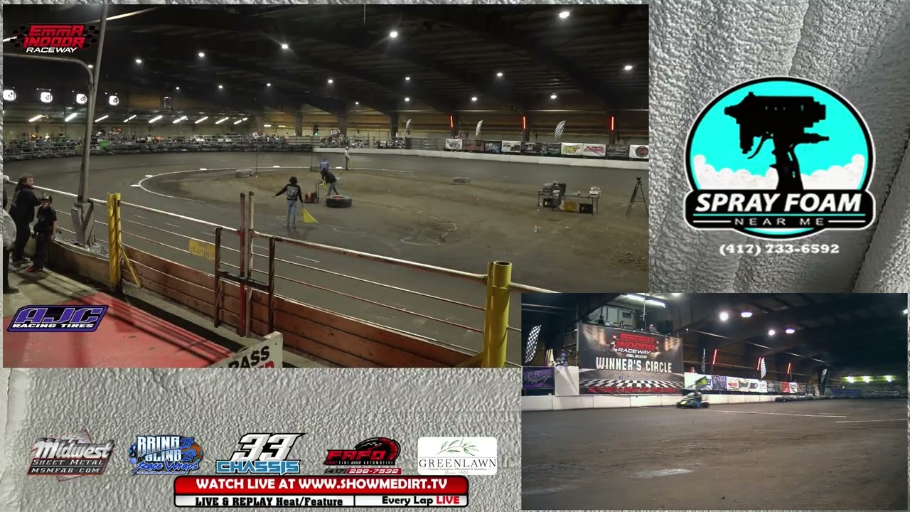 Hot Laps Winter Nationals Day #1 at Emma Indoor Raceway March 7 2026