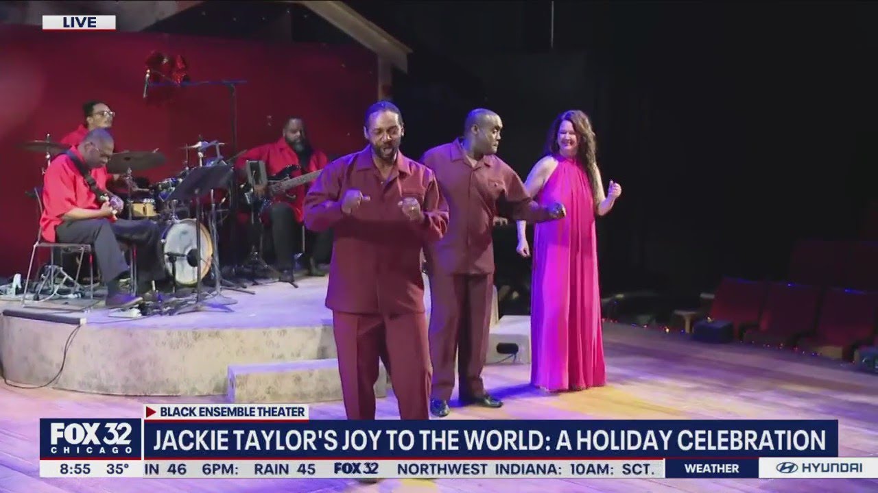 The Black Ensemble Theater has a holiday show this weekend that will have you dancing in your seat