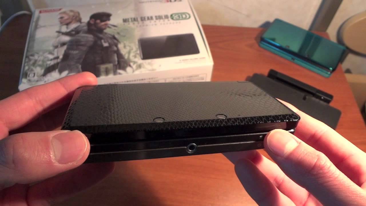 Metal Gear Solid Snake Eater 3DS Premium Package