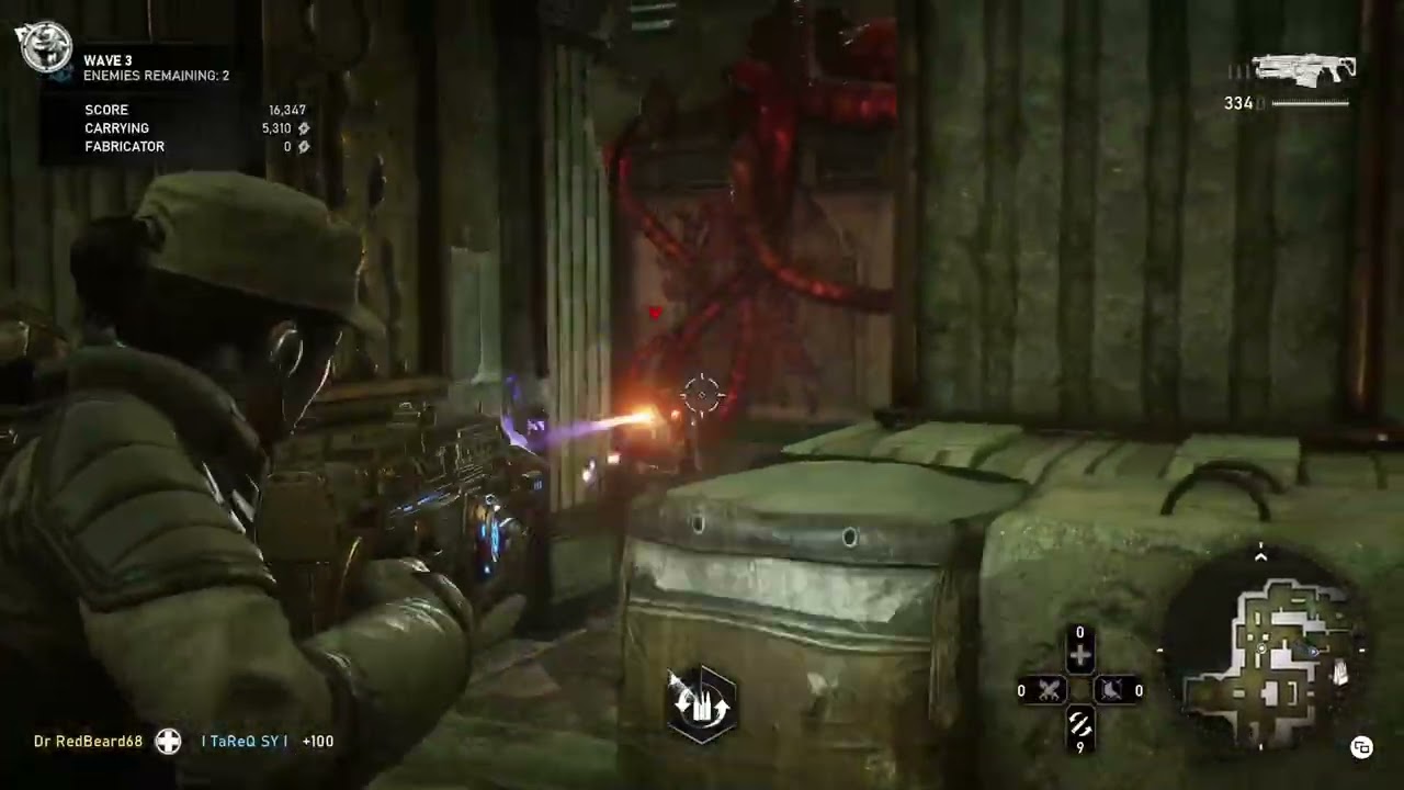 Gears 5 Master Boss Rush: 2 Man on Tomb as Tactician