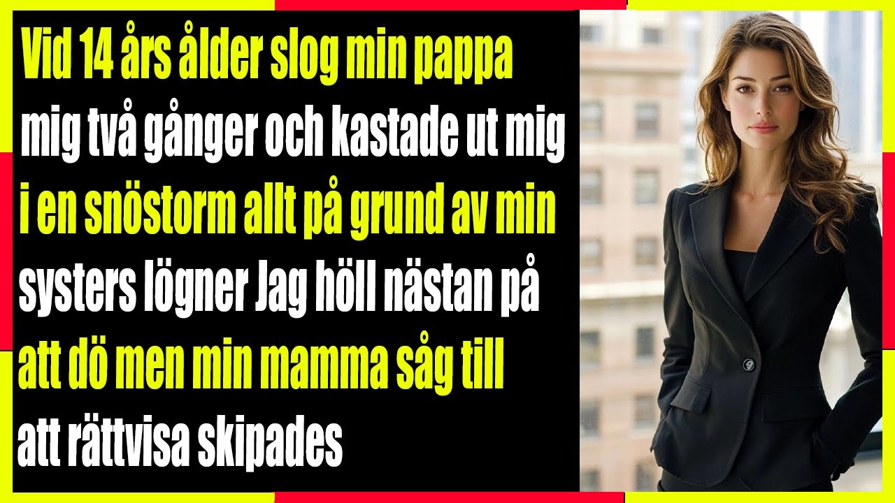 Vid 14 slog min pappa mig och kastade ut mig i en snöstorm  Familjedrama | Reddit