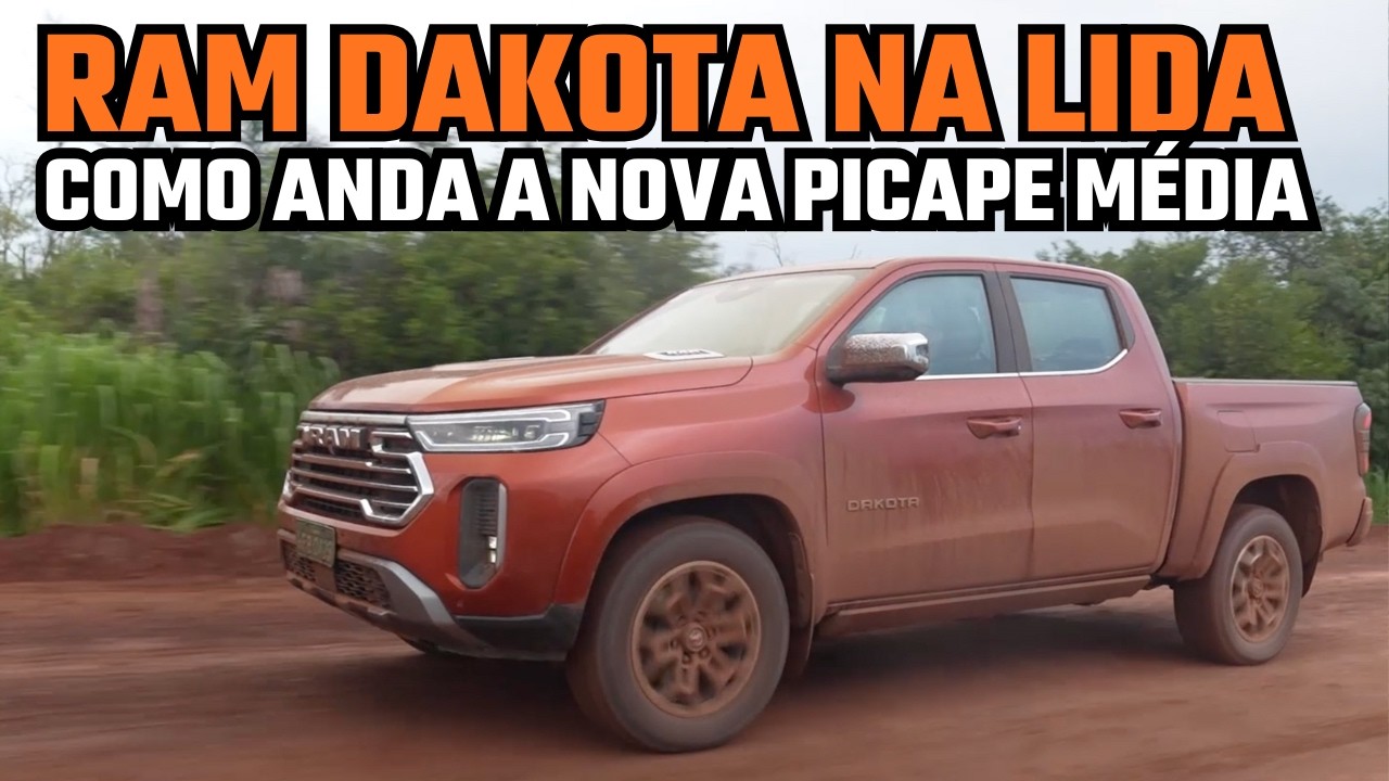 NOVA RAM DAKOTA | Teste real no MS: asfalto, terra e Pantanal em 1.300 km