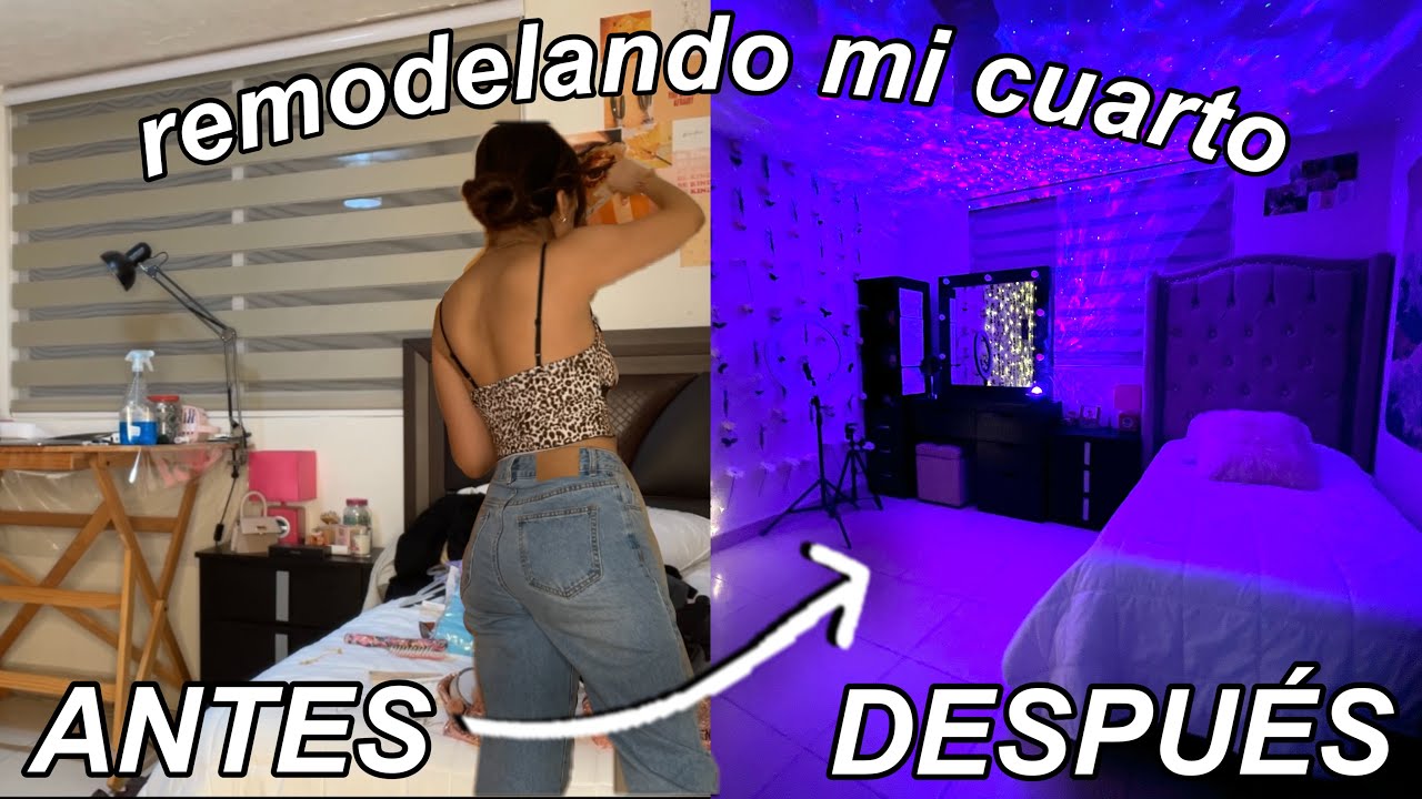 REMODELANDO MI CUARTO *TRANSFORMACIÓN EXTREMA* ✨aesthetic✨ (estilo tiktok/pinterest) -Nina