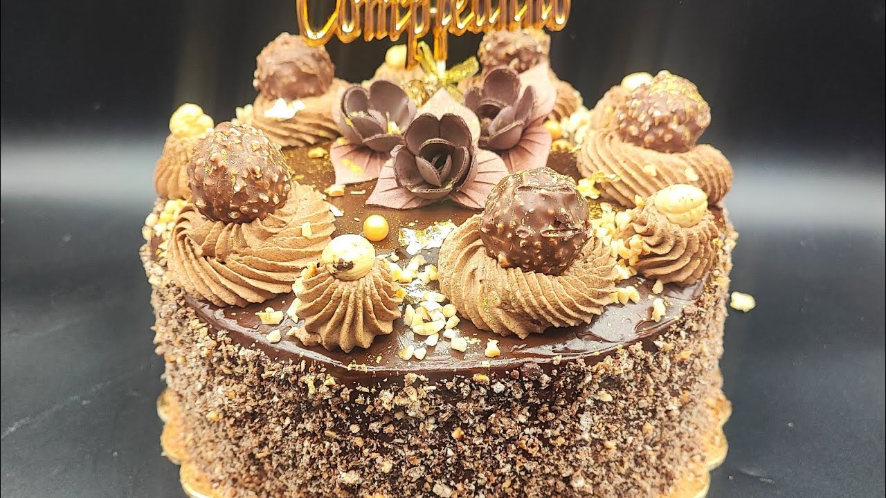 Torta di compleanno Rocher