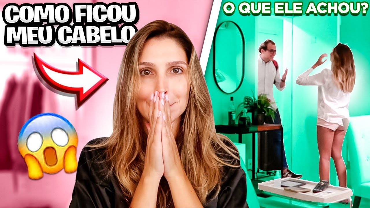 FINALIZEI MEU CABELO PELA PRIMEIRA VEZ DEPOIS DA TRANSFORMAÇÃO | Julia Tedesco