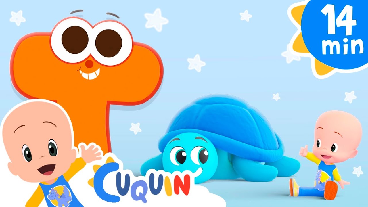 Letras minúsculas del ABC - Fantasía y diversión con Cuquín
