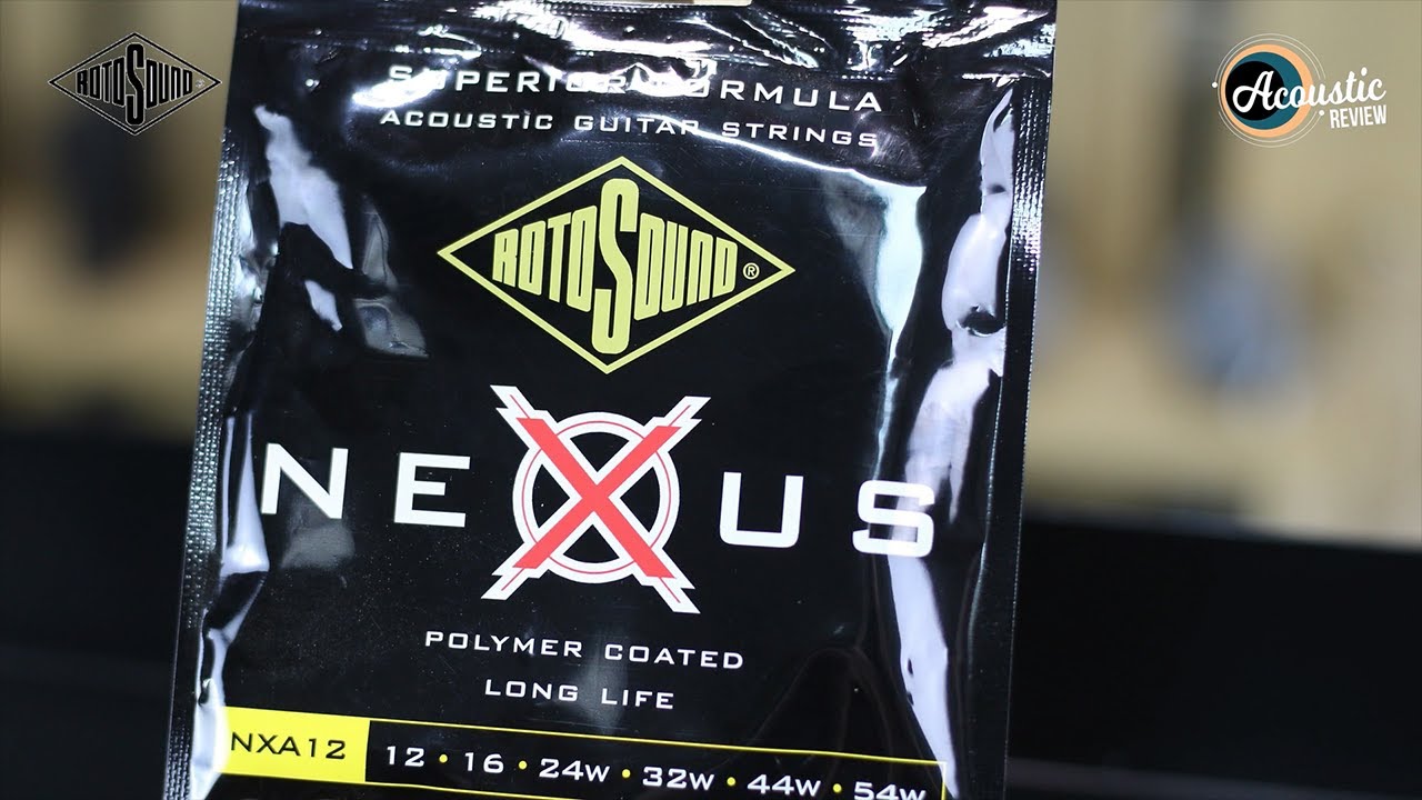 Rotosound Nexus Acoustic Guitar Strings REVIEW