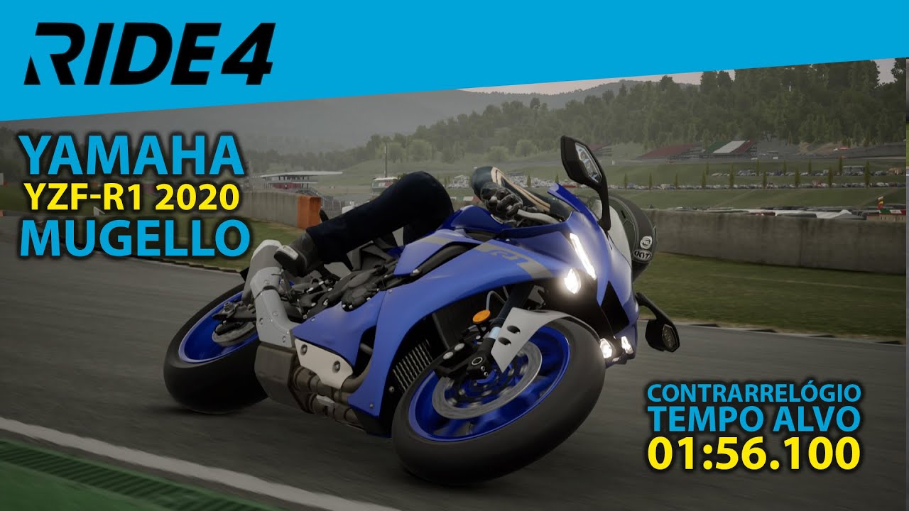 Ride 4 - Desafio Semanal 53 - Yamaha YZF-R1 2020 em Mugello