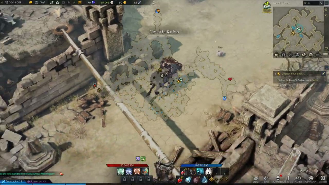 Cherish Your Books, Lost Ark Quest (Yudia Quest that awards Secret Map)
