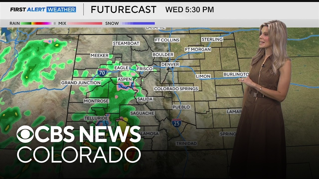 Heavier rain coming for part of Colorado, bigger weekend cool down for Denver