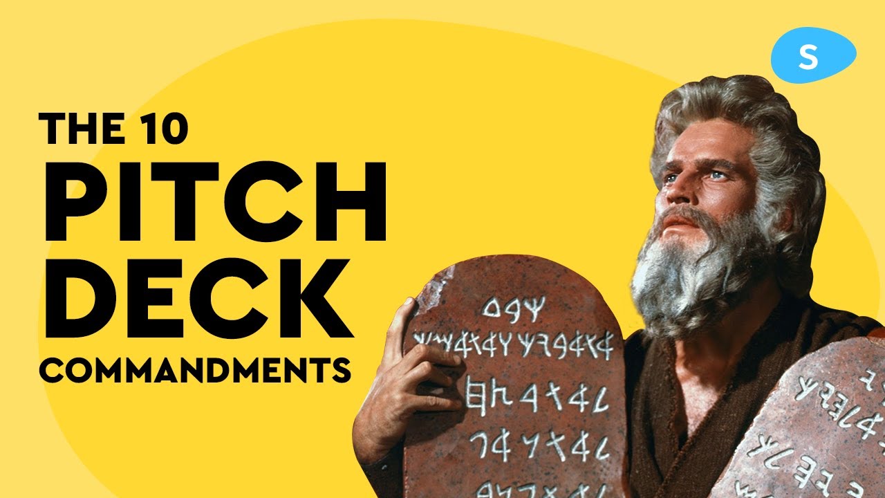10 Commandments for Great Startup Pitches