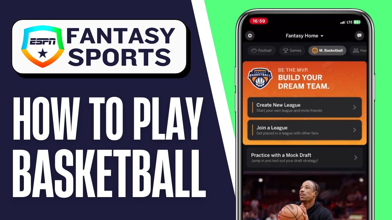 ESPN Fantasy Basketball Tutorial - How to Play ESPN Fantasy Basketball
