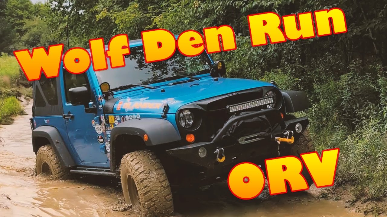 Taking the Bronco & Jeep Through Wolf Den Run ORV Trails