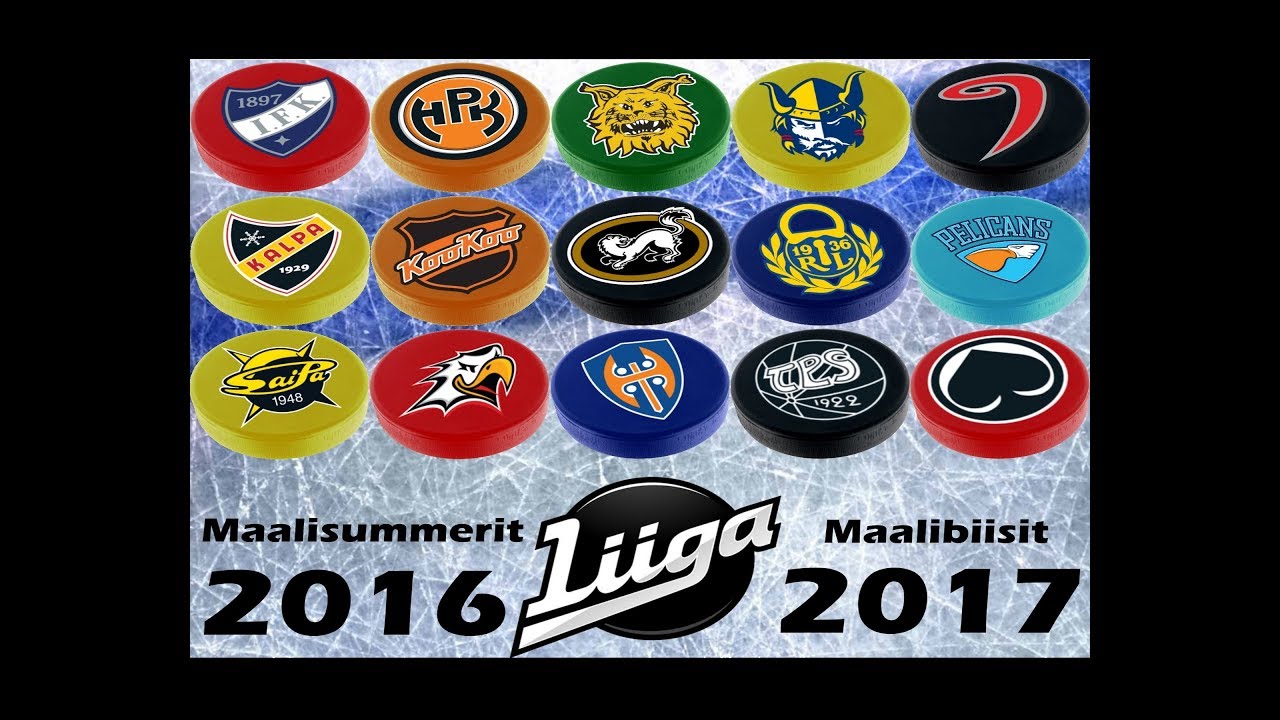 SM-Liiga 2016-17 Maalibiisit + Maalisummerit