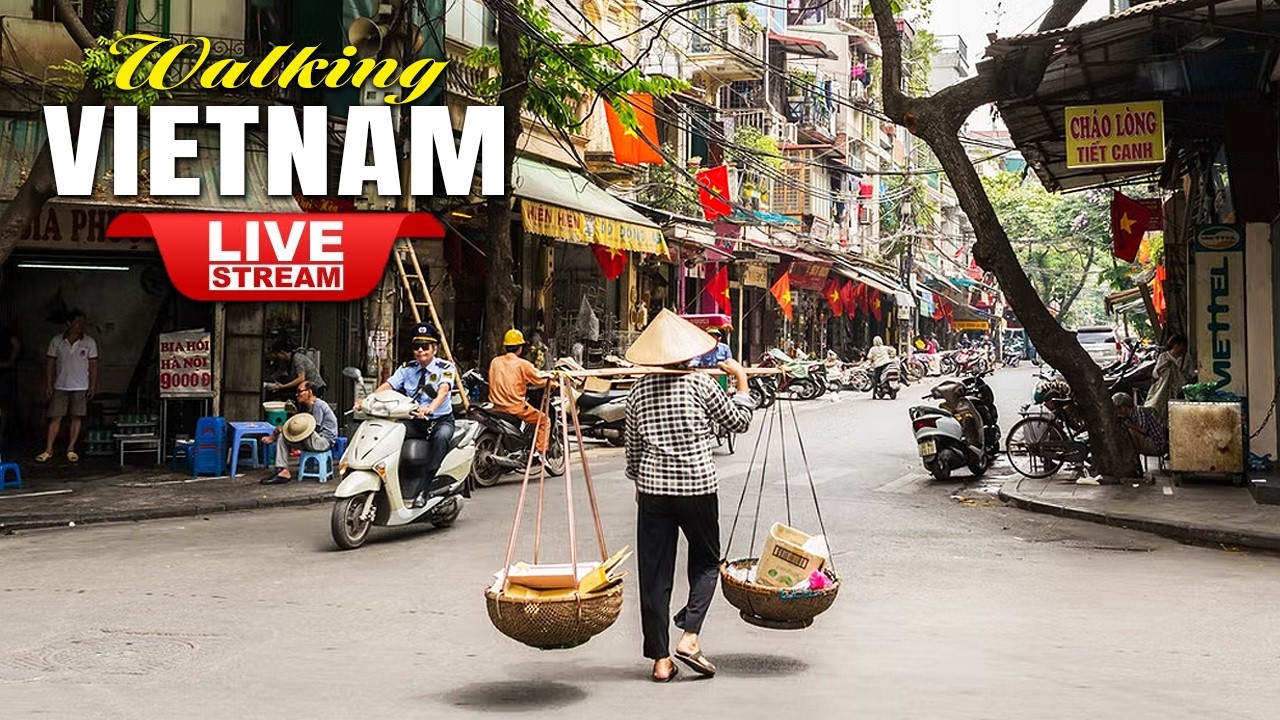 Live Vietnam Walking Tour 🇻🇳 Explore Hanoi and Ho Chi Minh City's Hot Spots | Vietnam Travel Vlog