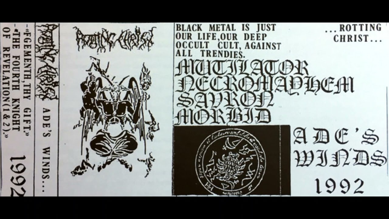 Rotting Christ (Greece) - Ade's Winds (1992) [DEMO]