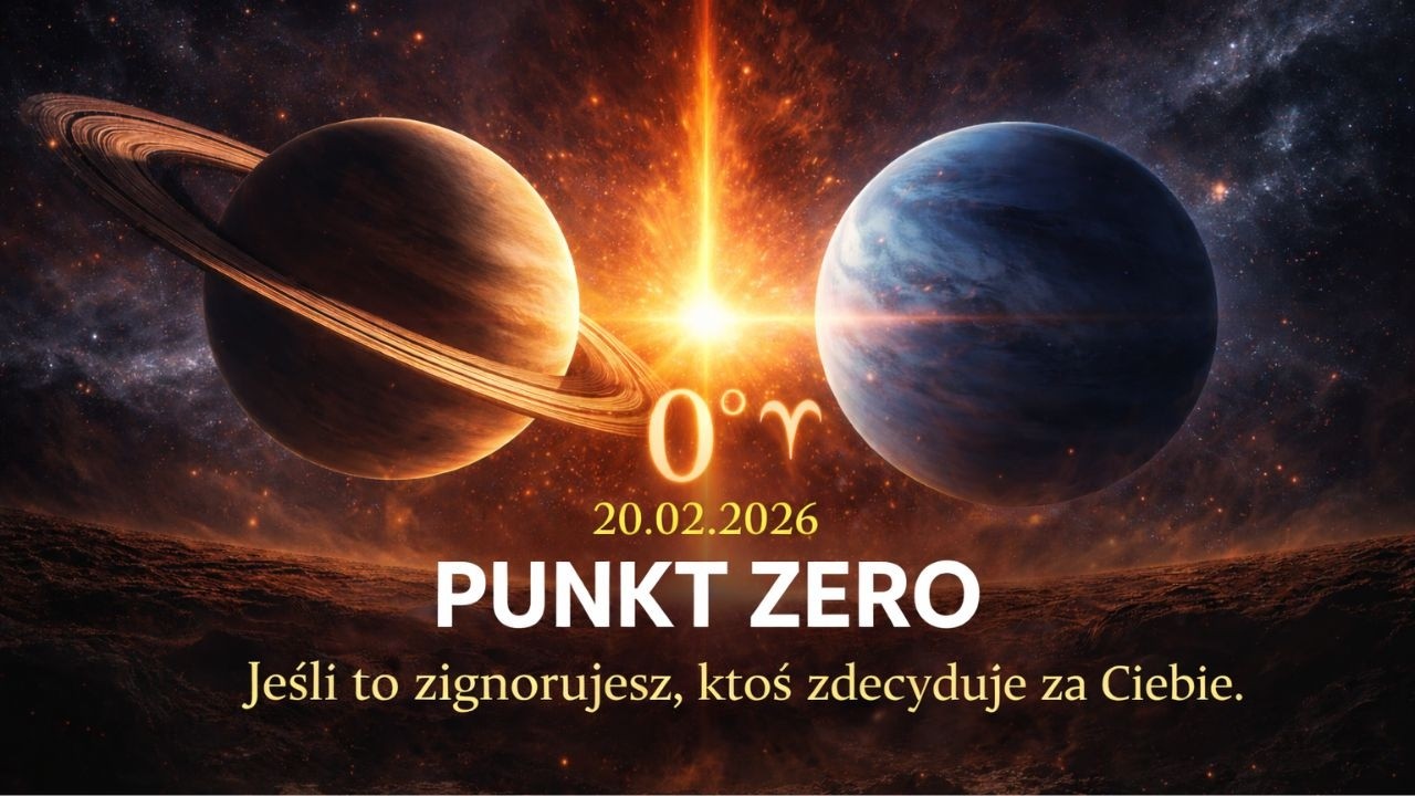 20.02.2026 – Punkt Zero. Saturn i Neptun zmieniają bieg historii