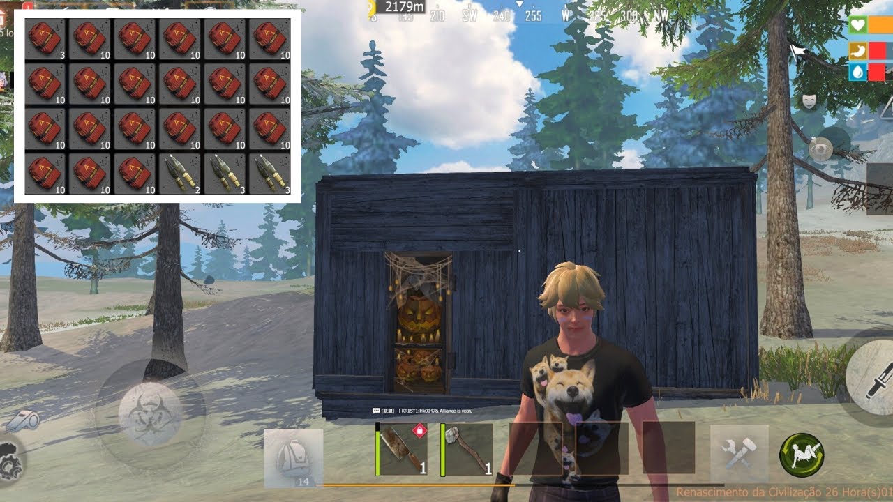#01 INICIANDO SERVIDOR COMO CONSEGUIR MUITAS BOMBAS E RAIDAR EM TEMPO RECORD LAST ISLAND OF SURVIVAL