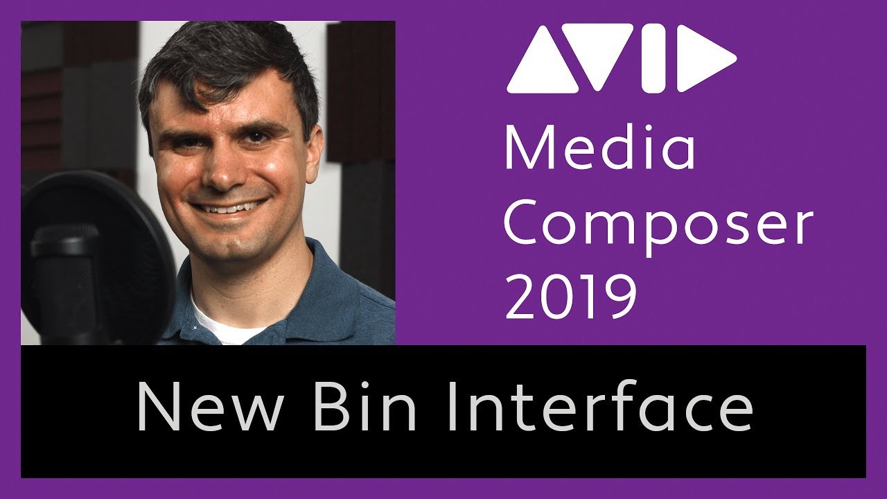 Avid Media Composer 2019 - New Bin Interface Tutorial
