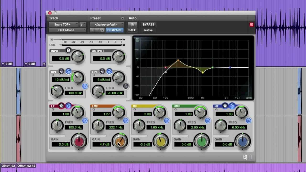 Fatter Snare With EQ: 5 Minute To A Better Mix III - TheRecordingRevolution.com