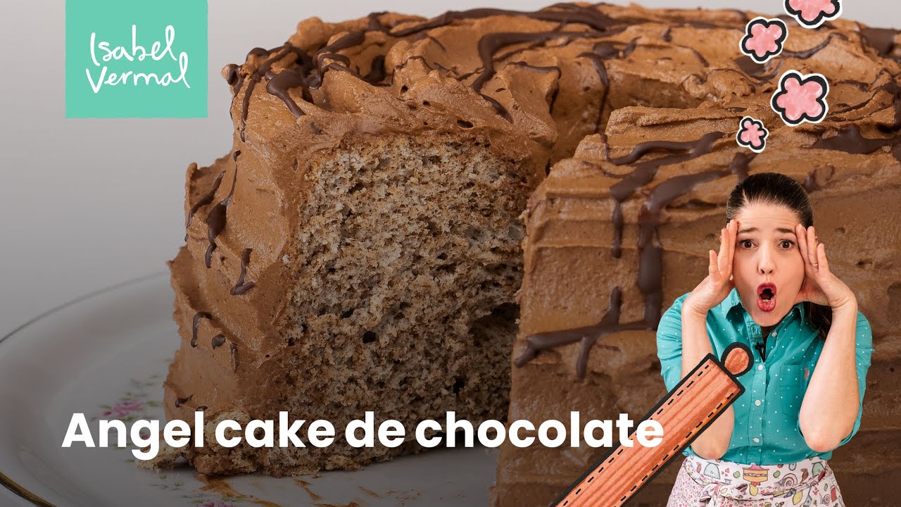 Angel cake de chocolate