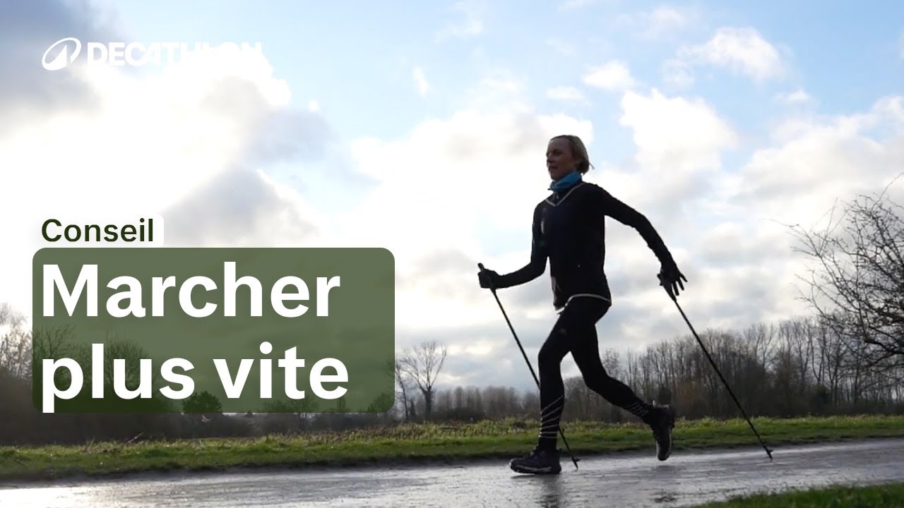 CONSEIL - Marche nordique : comment marcher plus vite ? 🚶‍♀️‍➡️ | Decathlon