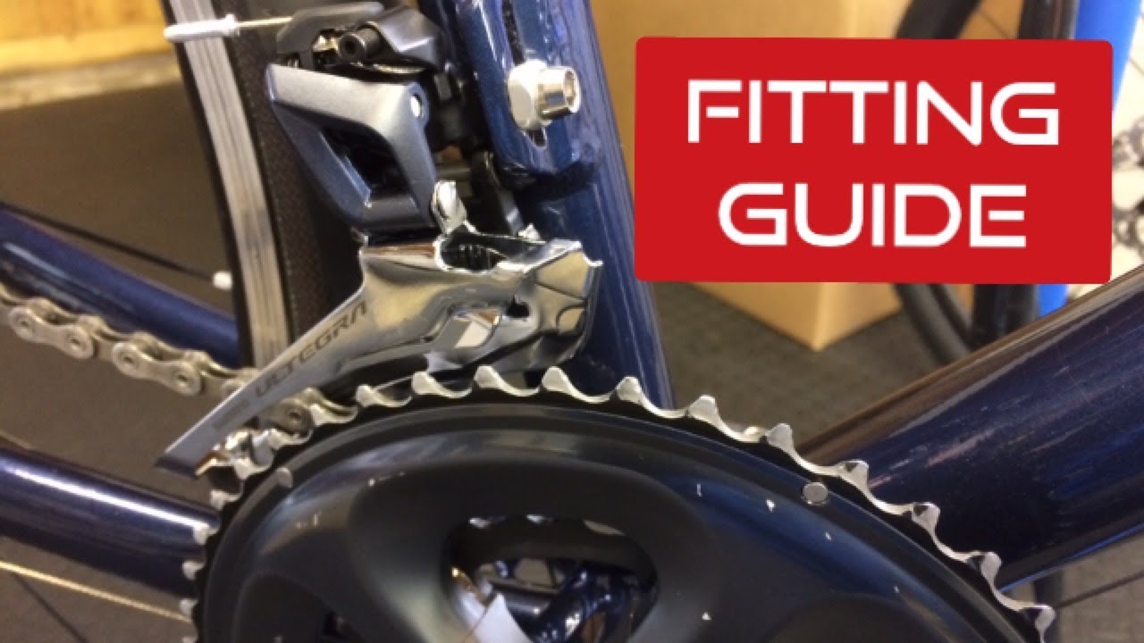 Руководство по установке переднего переключателя Shimano Ultegra R8000 Braze On