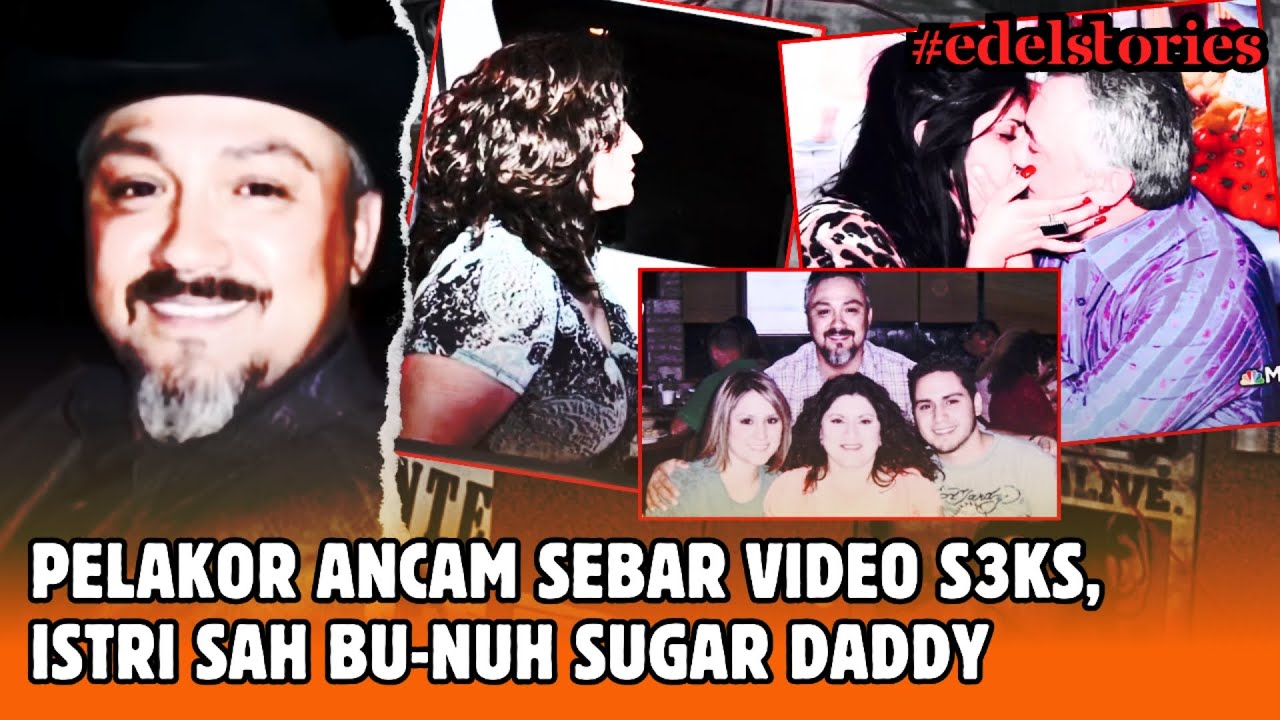 PELAKOR ANC4M SEBAR VIDEO S3KS, BIKIN ISTRI SAH BU-NUH SUGAR DADDY! #edelstories #kisahnyata