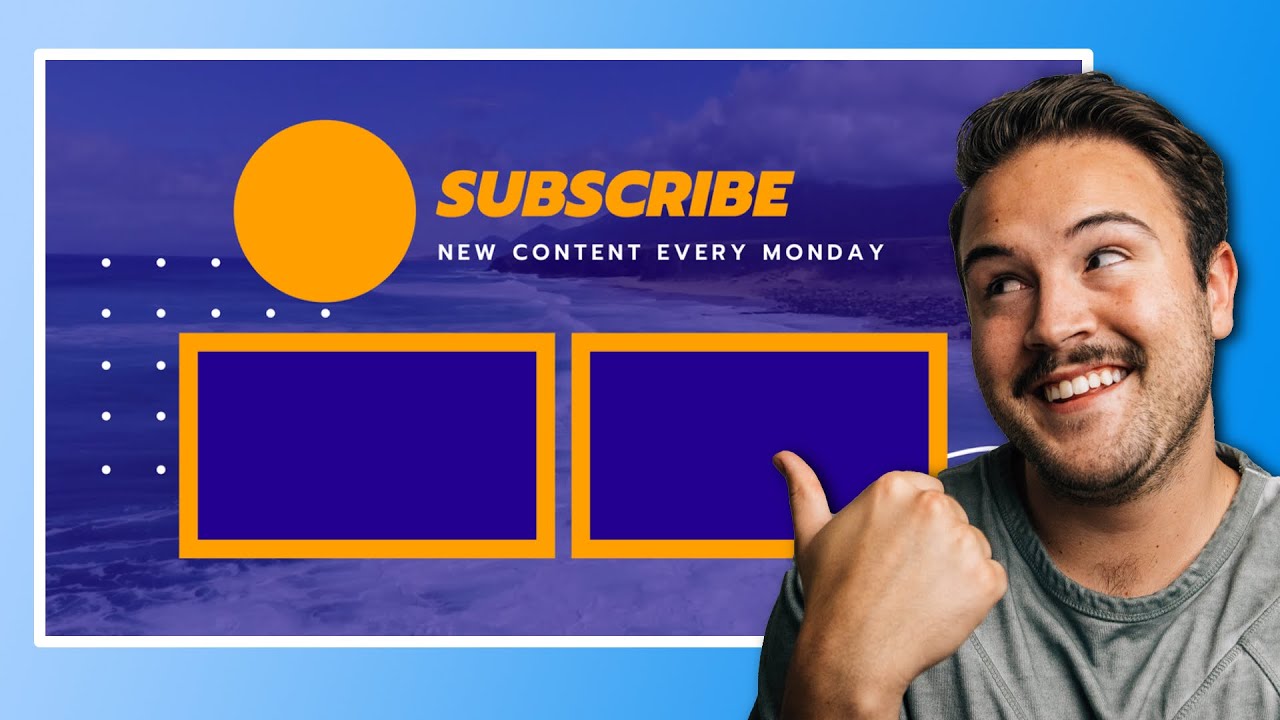 How to Make a YouTube End Card (FREE & EASY Tutorial)