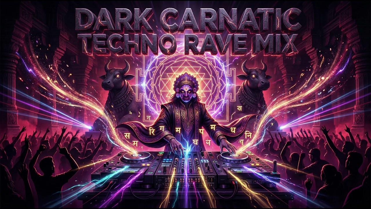 Carnatic Techno Ritual 002 – Hamsadhwani (1 Hour Ethnic Techno Rave Mix) | Carnatic Electronic 2026