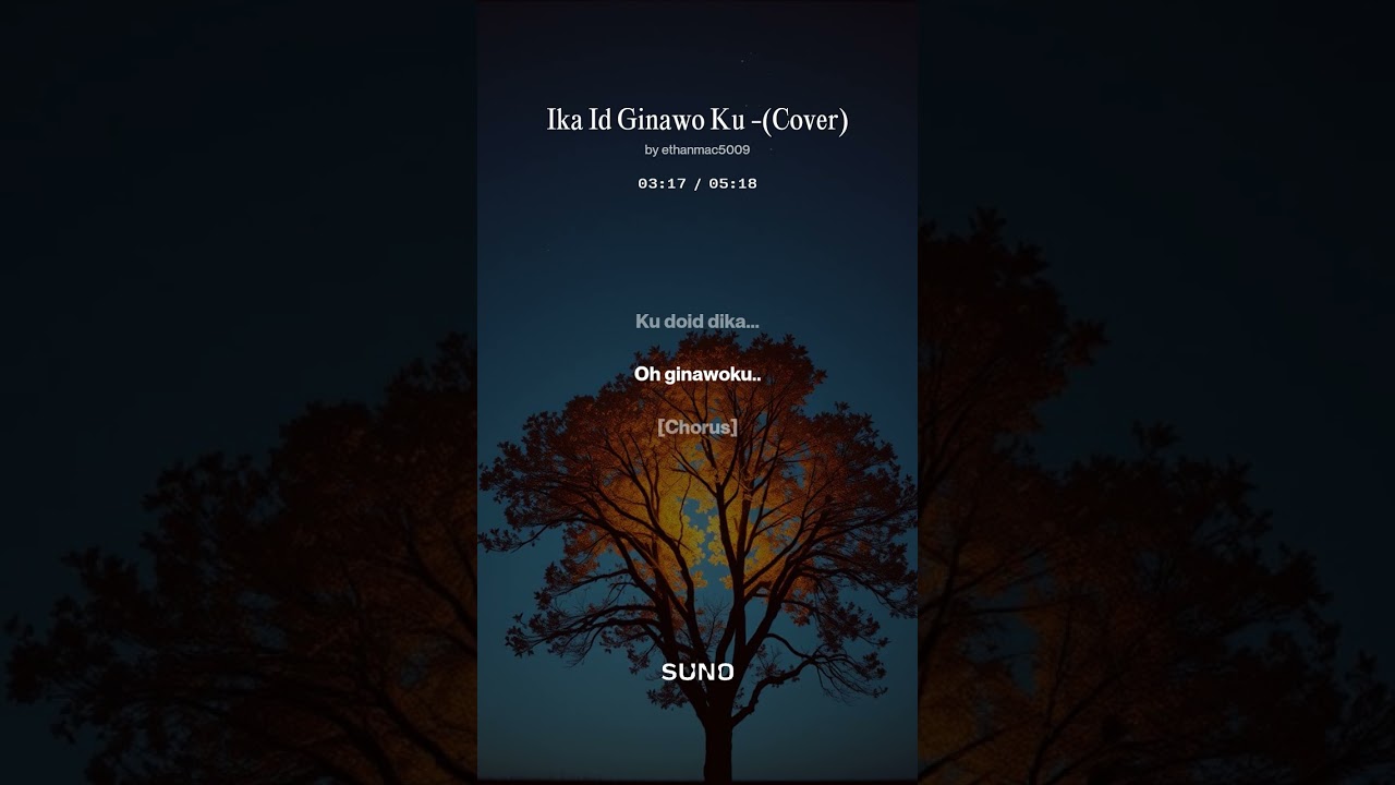Ika Id Ginawoku -John Moduli-(cover)