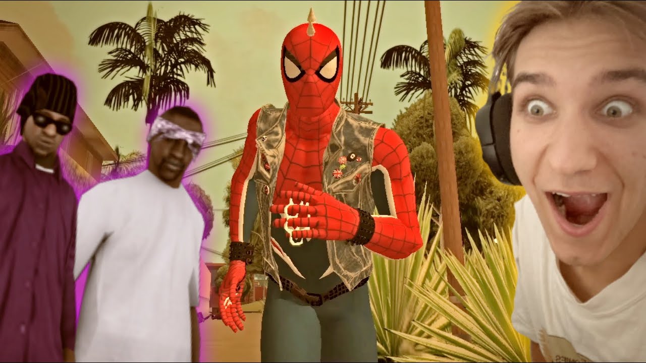 Спайдърмен в GTA!?