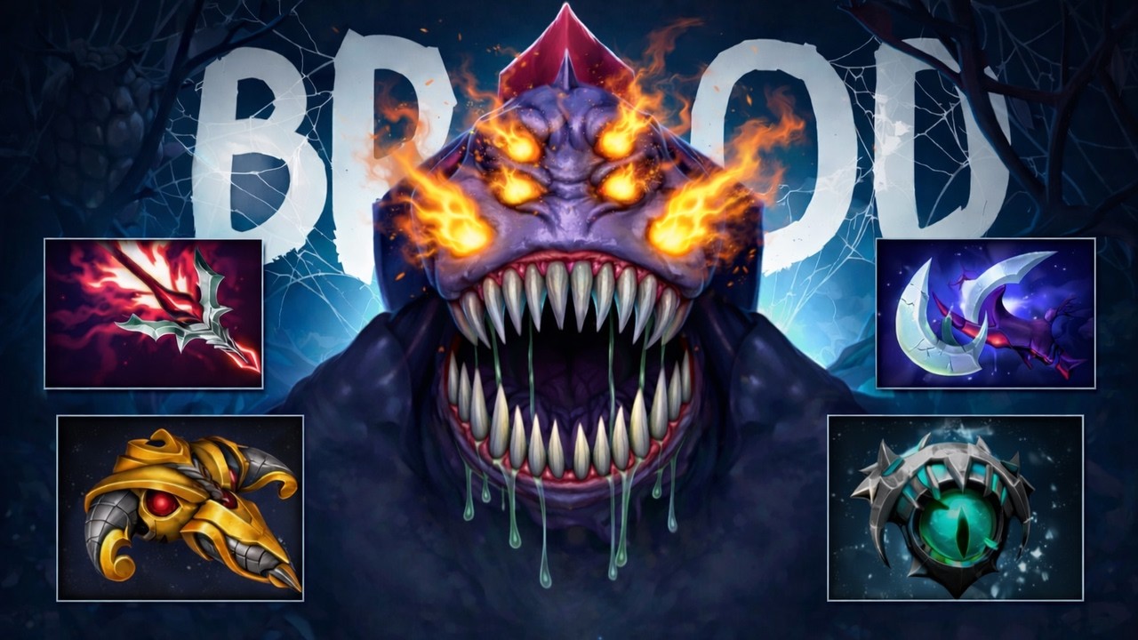 КЕРРИ БРУДА ОТ ТОП 5 РАНГА МИРА!🔥❙ Kiritych Brood dota 2 7.40c