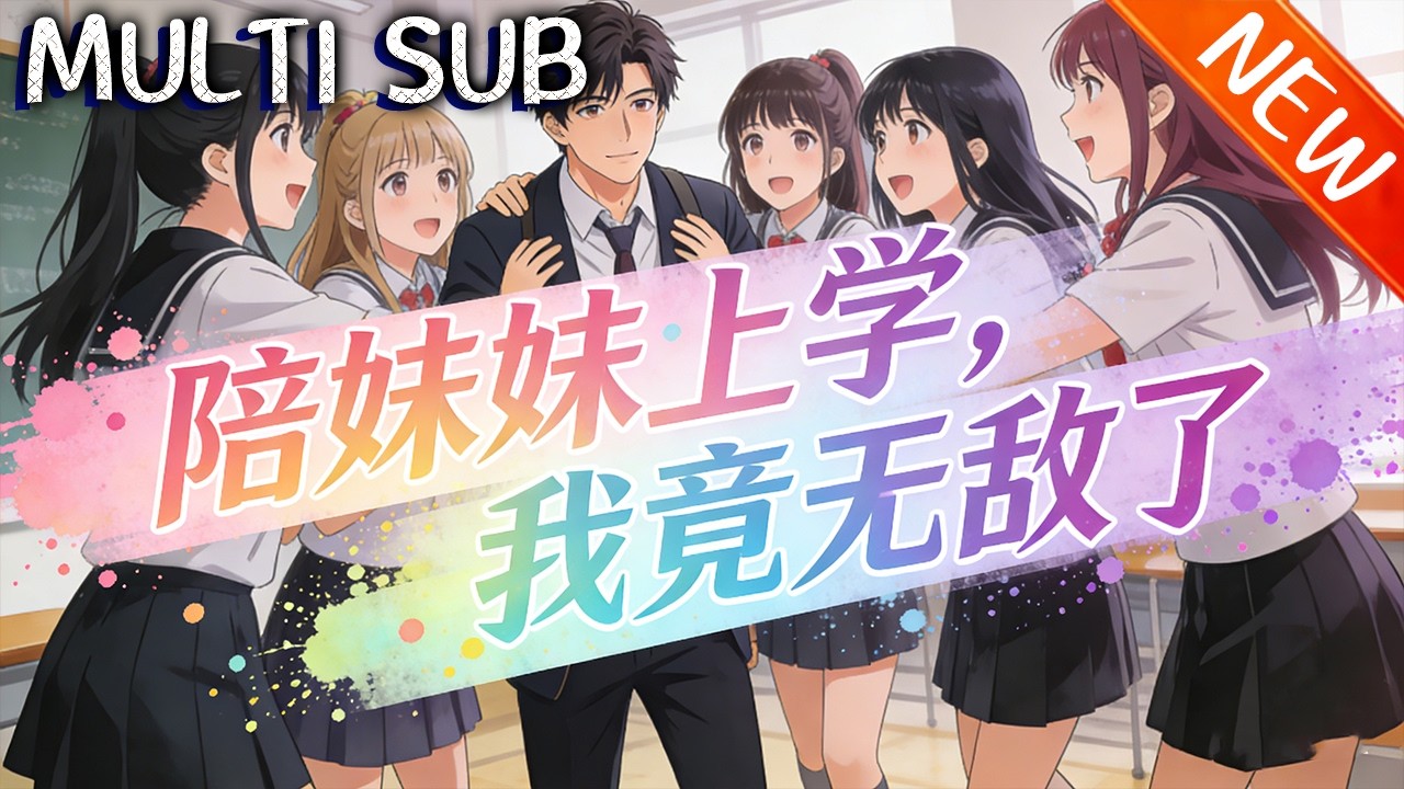 💥【新番上线】《陪妹妹上学，我竟无敌了》重生钟元为守护妹妹，以陪读身份潜入成英学院，身怀墟能化身玄冥，藏力智斗各方强敌，撕破阴谋坚守羁绊，铸就都市奇幻热血战神传奇！#穿越 #斗破动漫 #逆袭 #战斗