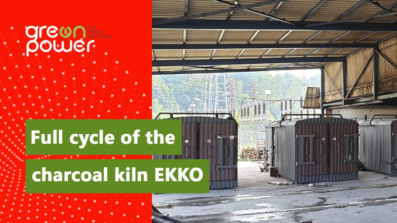 Full cycle of the charcoal kiln EKKO