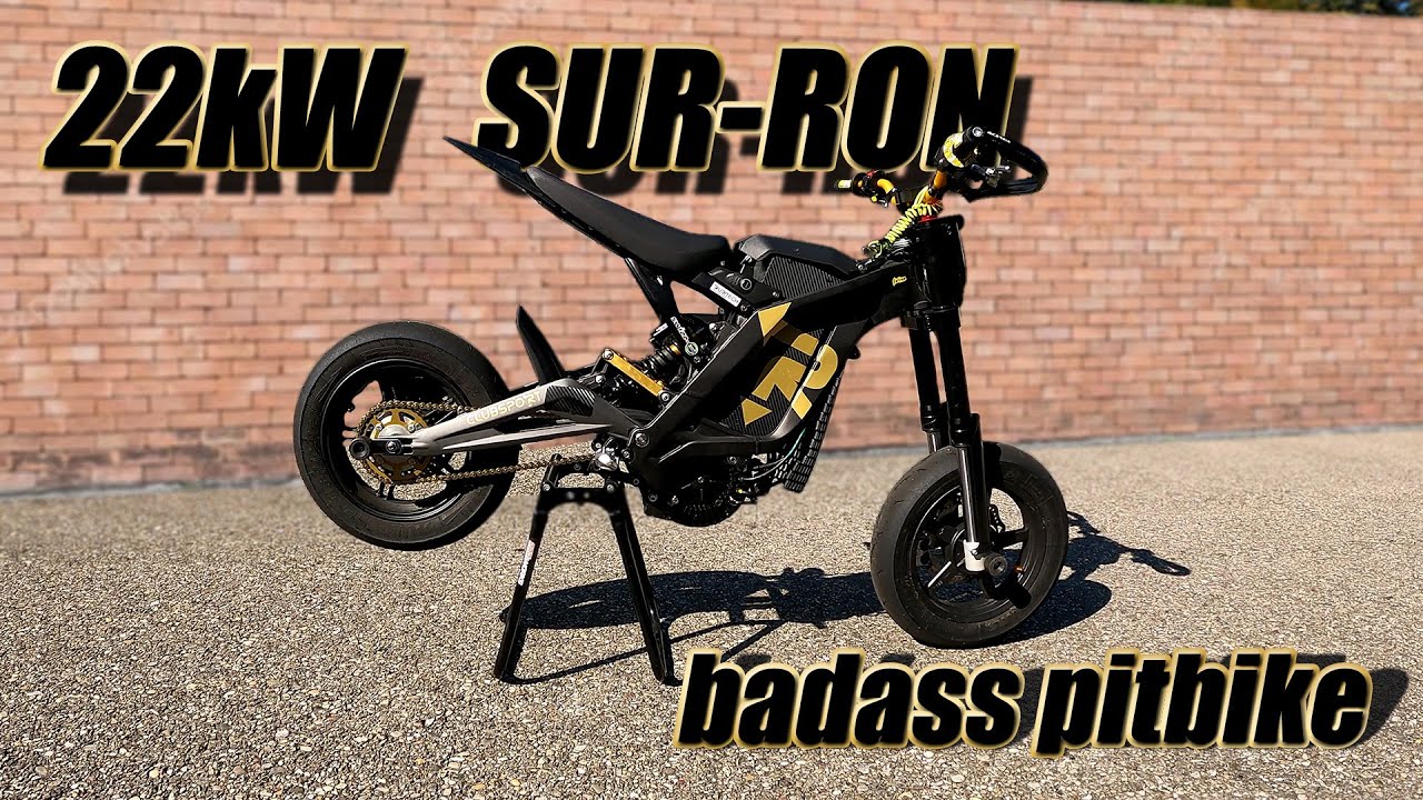 22kW SURRON fastest electric pitbike