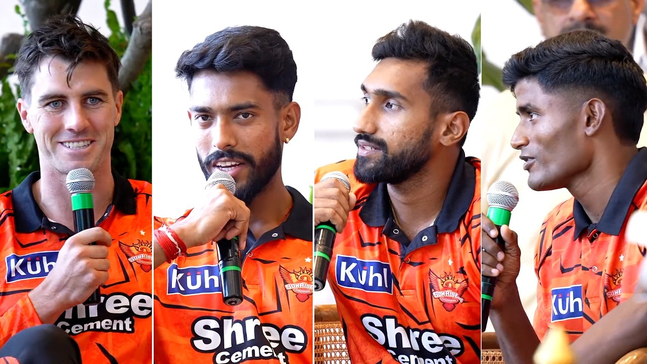 Sunrisers Team Interaction With Apollo Doctors | Pat Cummins, Sakib Hussain, Eshan Malinga