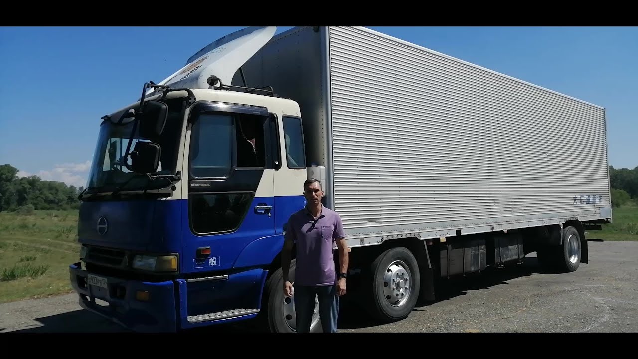 Обзор на грузовик HINO RANGER 1997г