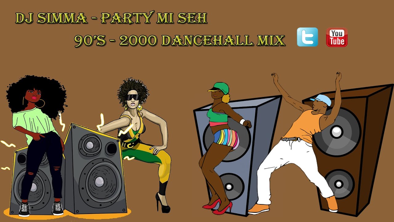 Dj Simma | Party Mi SeH | 90's 2000 Dancehall Mix | Red Rat | Lady Saw | Buccaneer | Beenie Man |