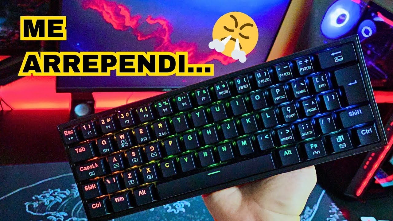 NÃO COMPRE o Teclado Redragon Fizz Pro antes de ver isso...