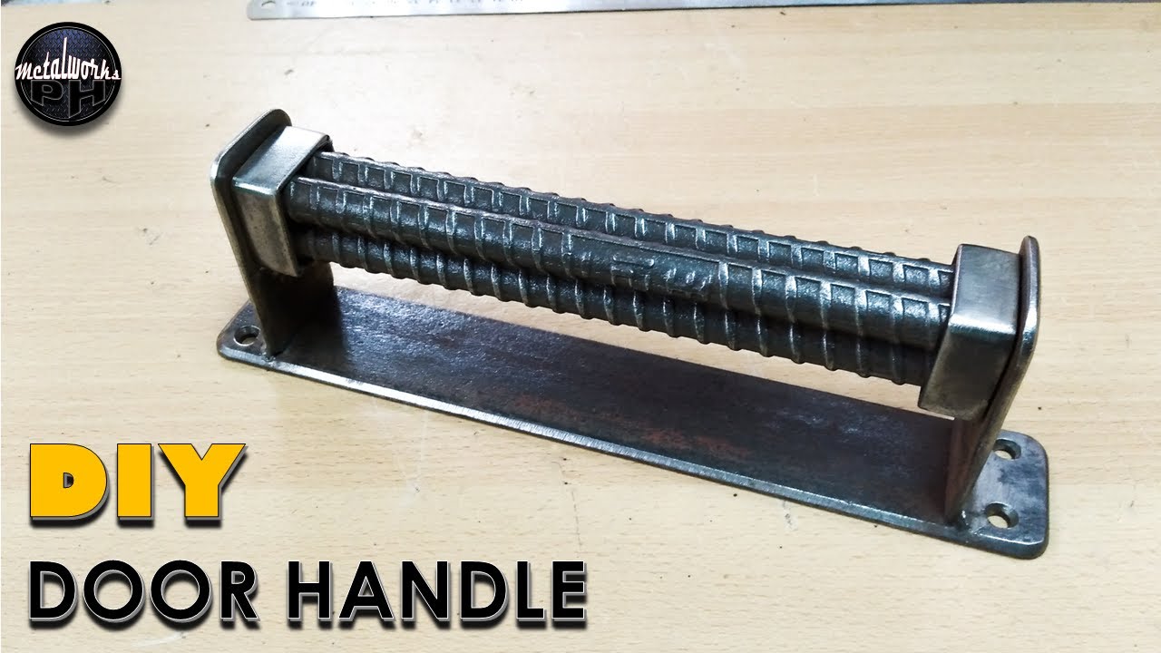DIY DOOR HANDLE | Rebar