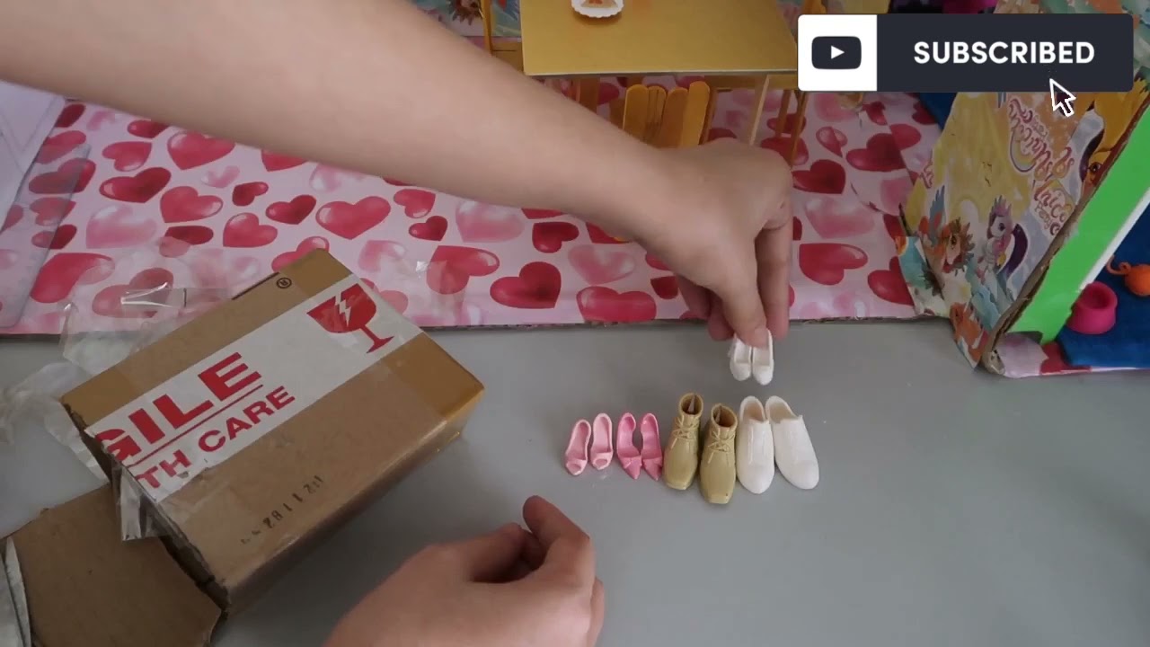 Barbie | UNBOXING SEPATU BARBIE & KEN