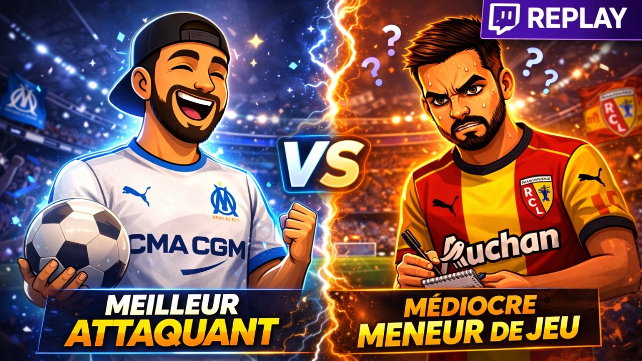 🔥 Le MEILLEUR ATTAQUANT vs le Meneur de Jeu MOYEN… (Valenko va rager) |  Replay Twitch du 03.03
