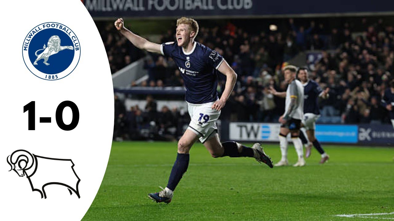 Millwall 1-0 Derby County | Highlights | Championship 2026