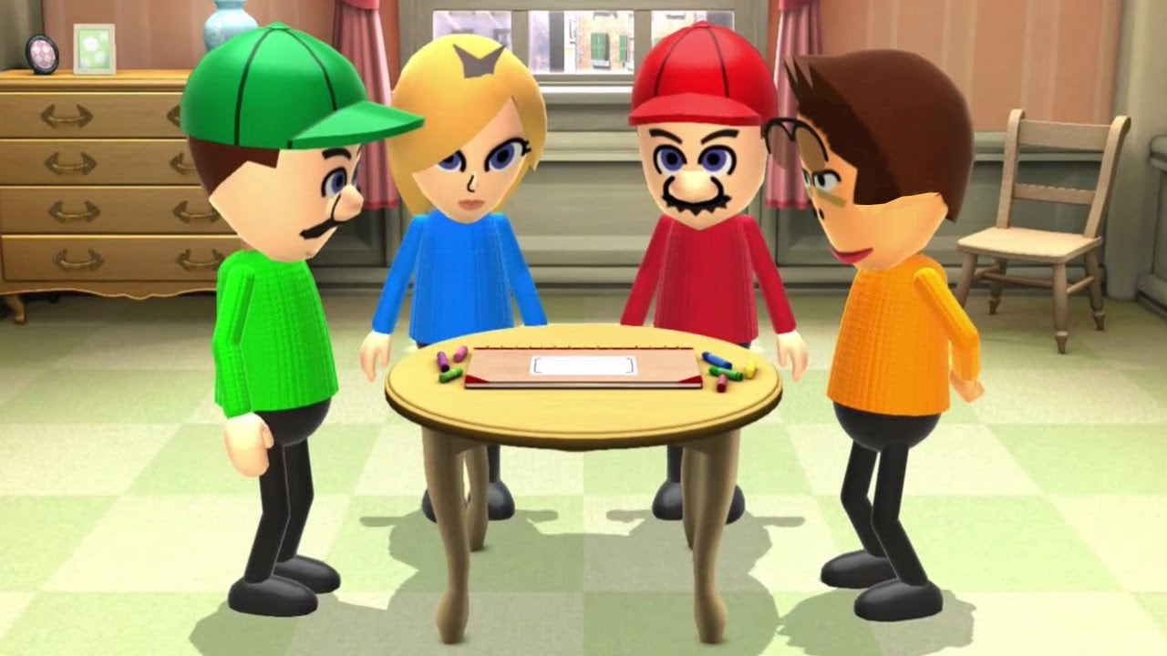 Wii Party U - Mario VS Luigi VS Rosalina VS Donkey Kong (Minigames)