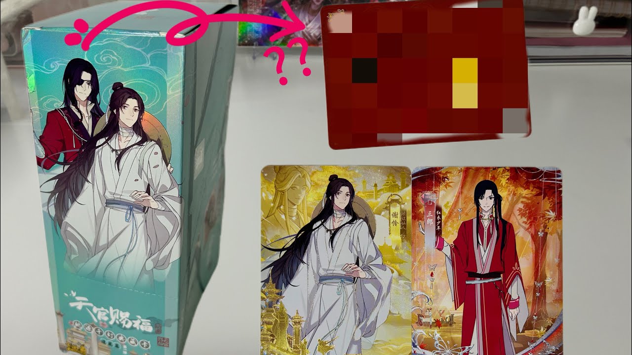 I CAN'T BELIEVE WHAT I GOT!!?? Tian Guan Ci Fu Official Cards!! 1st original edition collection!!