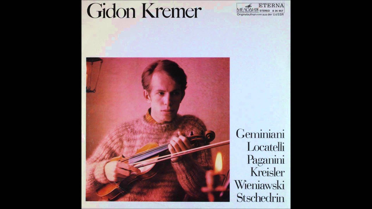 Geminiani, Sonate Für Violine Solo B Dur, kremer