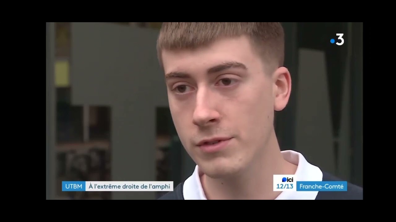 La Cocarde étudiante à l'UTBM sur France 3