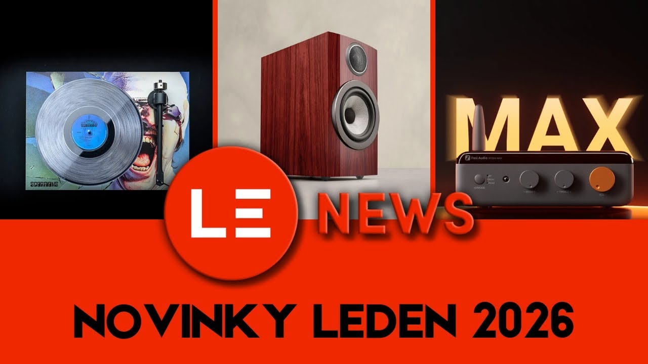 Návrat Sonosu, Masivní Dřevo od Xavianu a Mini Zesilovače! | L-E News #10
